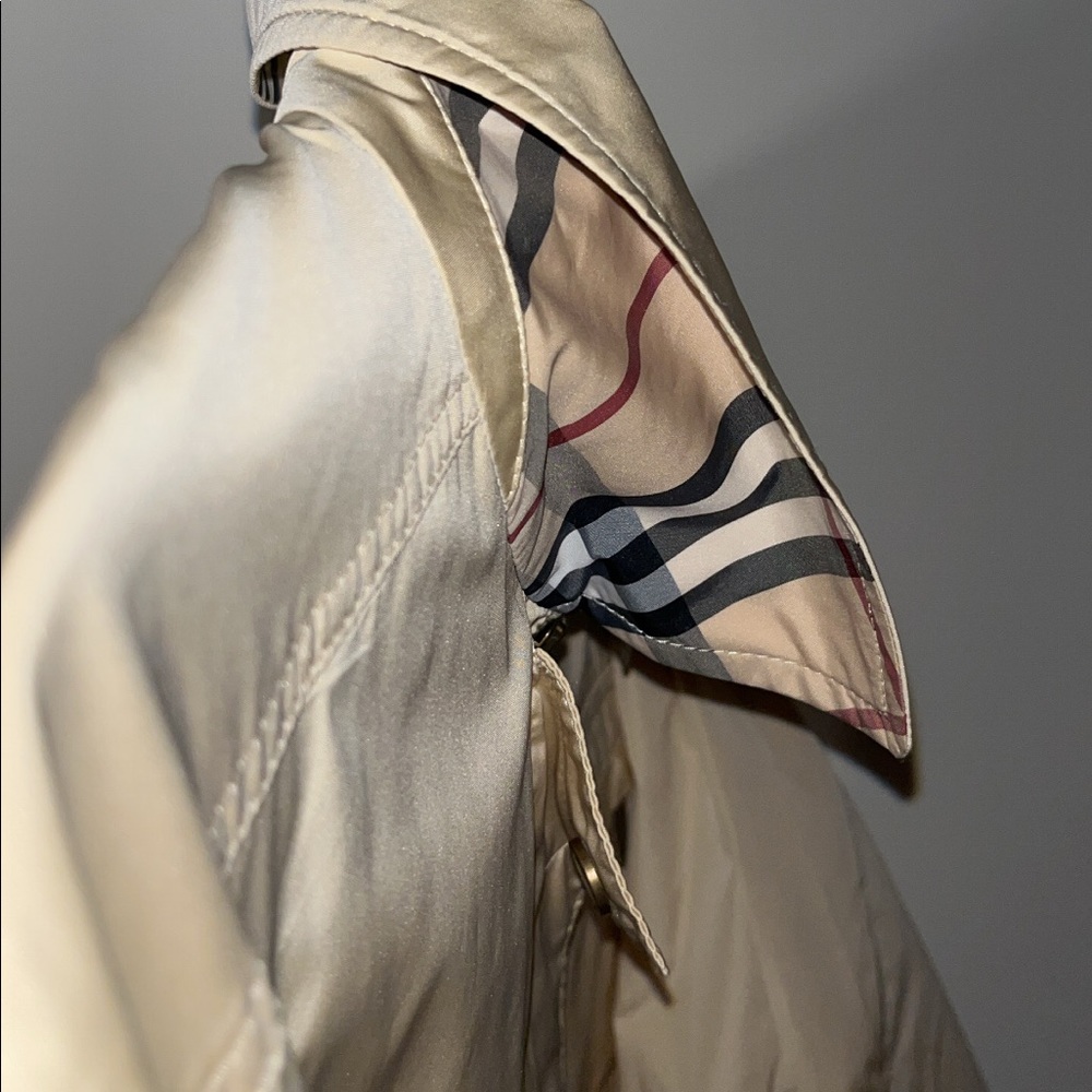 Burberry Cream Windbreaker